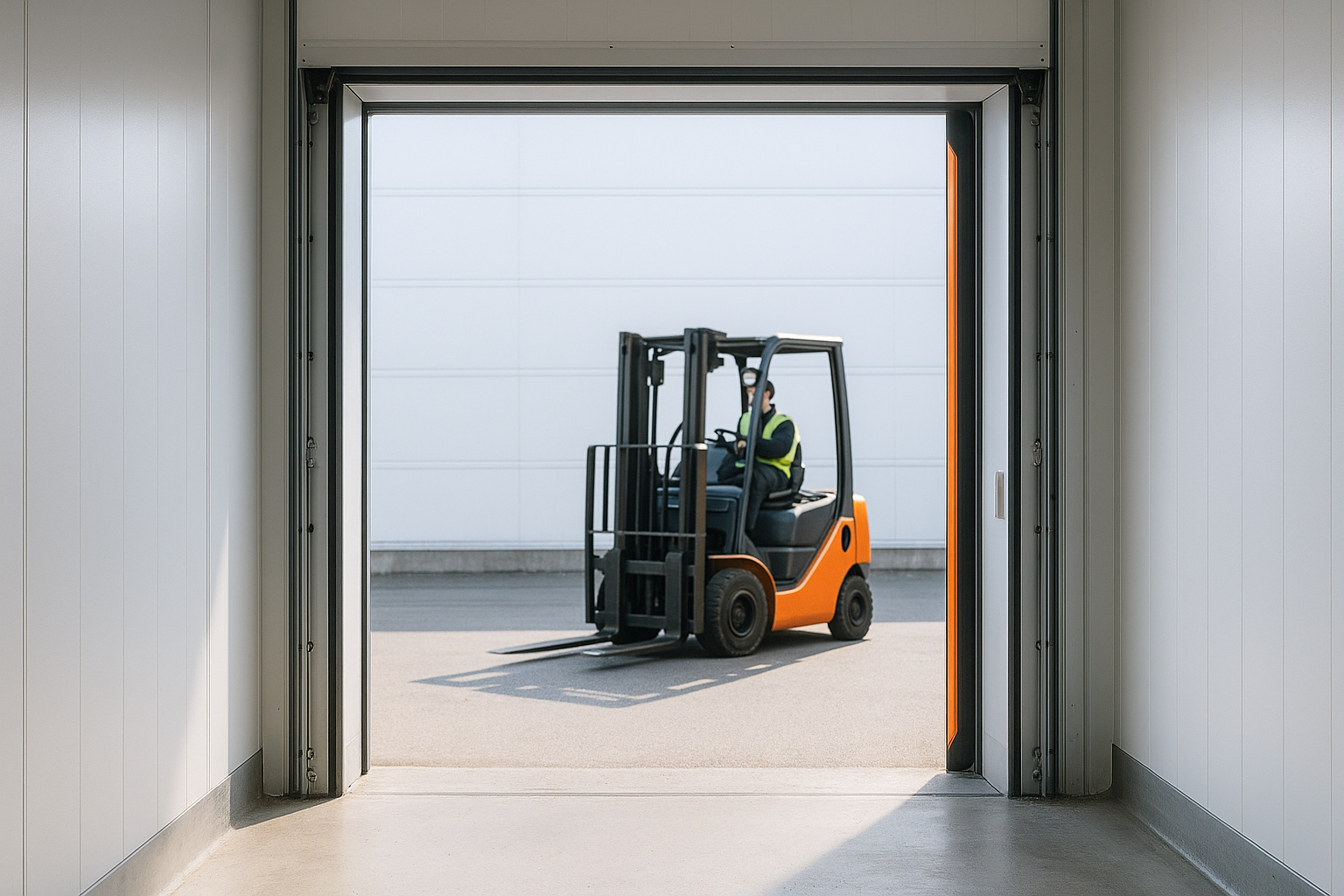 Soğuk zincirde lojistik yükleme operasyonu